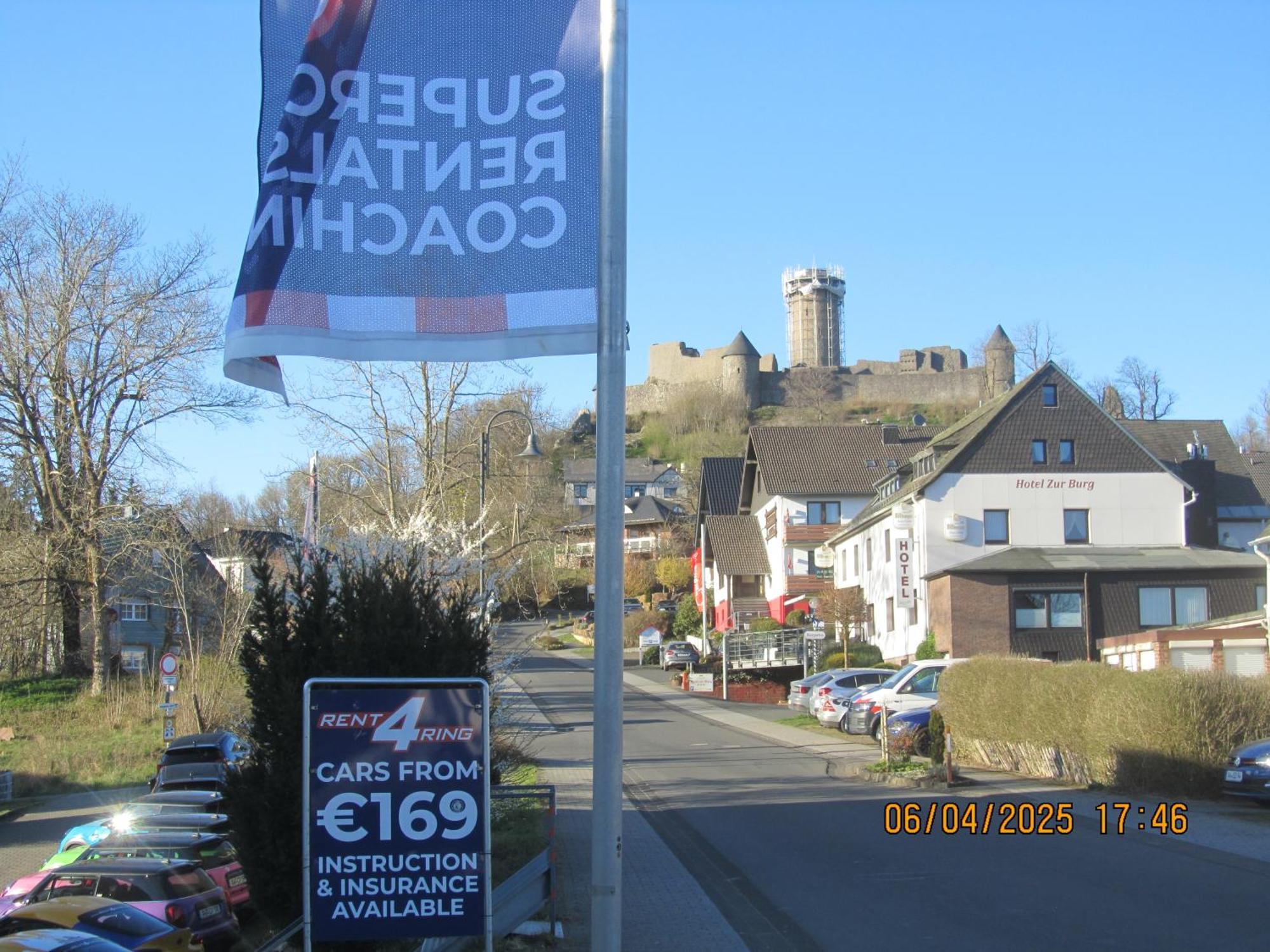 Hotel Zur Burg Nuerburg Exterior foto